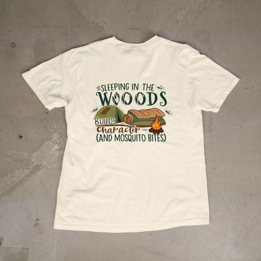 Character & Mosquito Bites Tee – Toughen Up in the Wild - Camp and Comfort