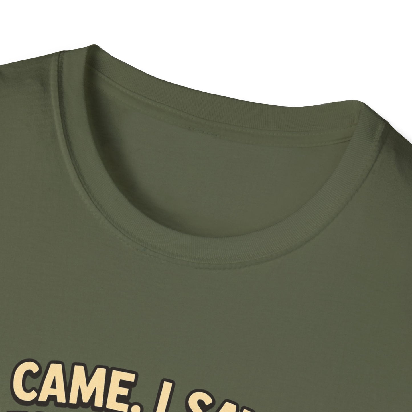 Outdoor Adventure Unisex T-Shirt - "I Came, I Saw, I Forgot What I Was Doing"