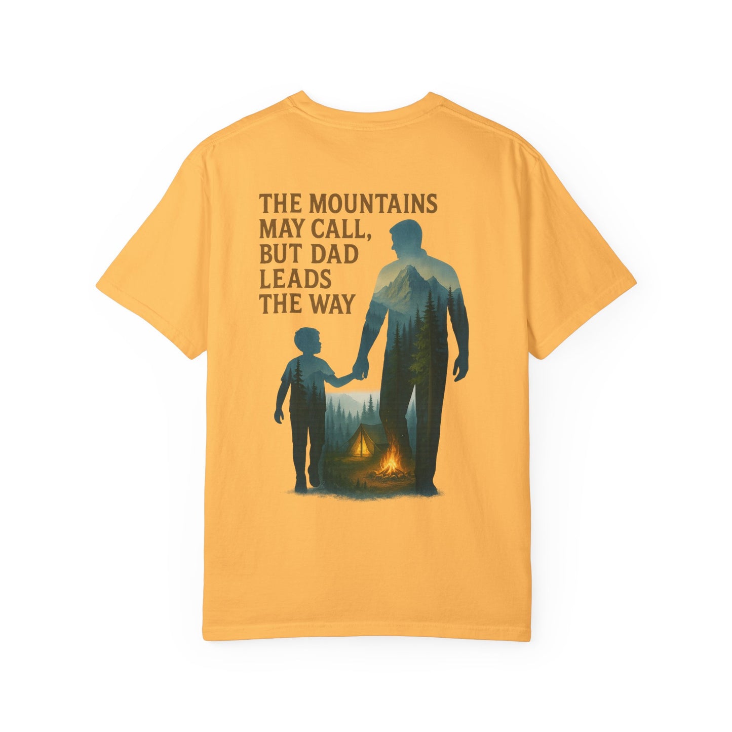 Adventure Dad T-shirt, Unisex Campfire Tee, Father's Day Gift, Outdoors Shirt, Nature Lover Apparel, Summer Family Trip Top