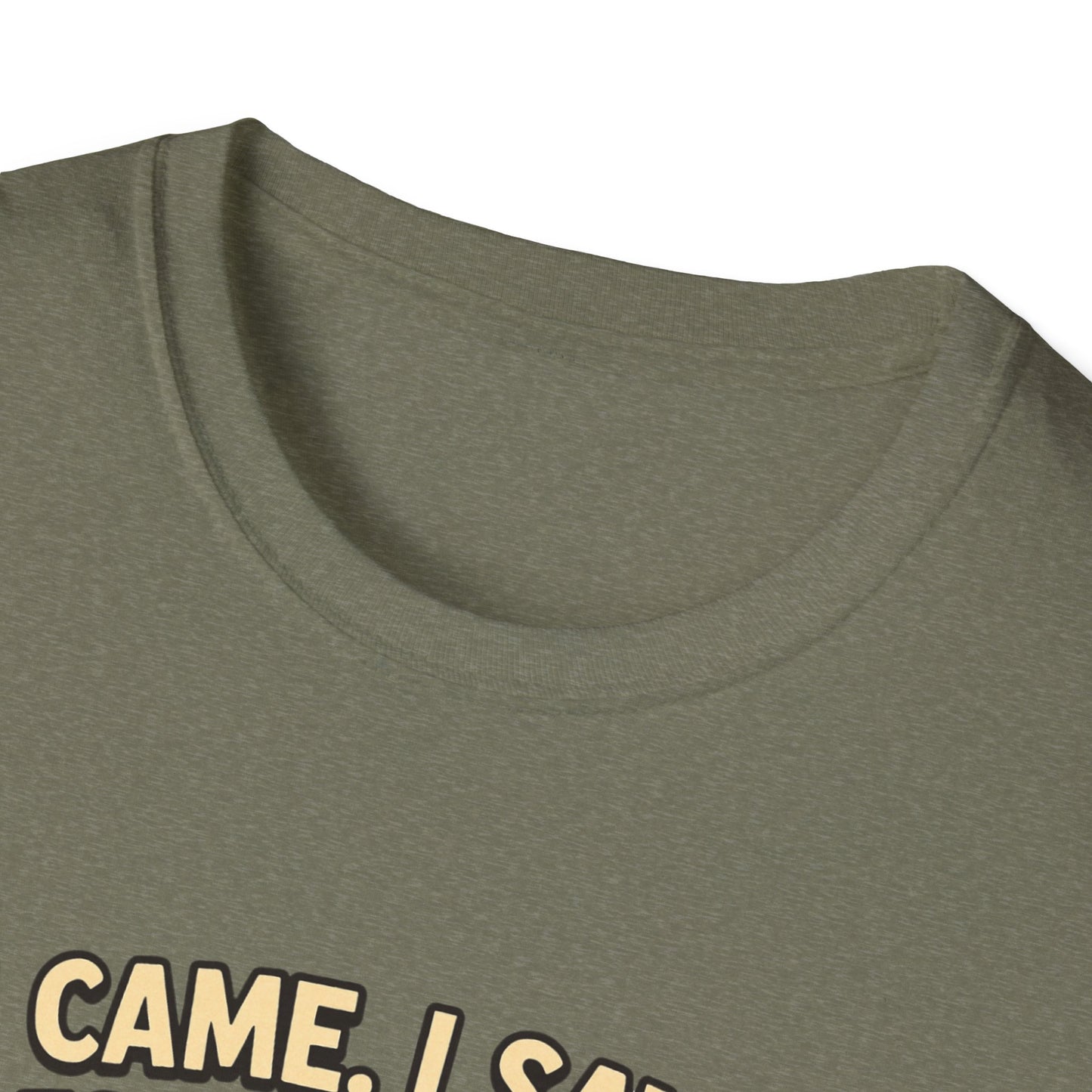 Outdoor Adventure Unisex T-Shirt - "I Came, I Saw, I Forgot What I Was Doing"