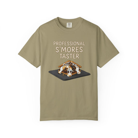 Professional S'mores Taster T-Shirt - Funny Tee Printify