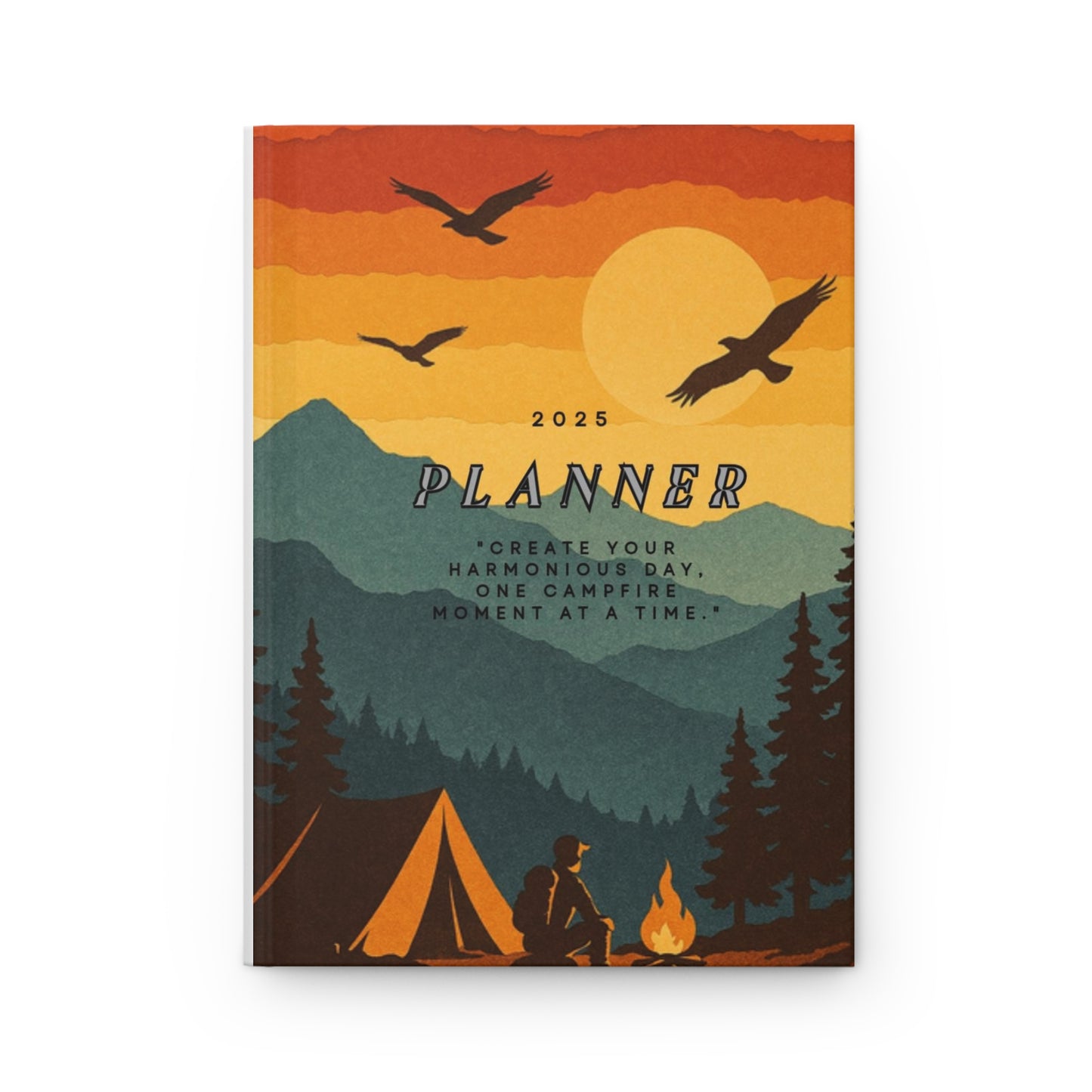 Camping Journal, Hiking Diary, Outdoor Adventure Notebook, Travel Logbook, Nature Lover Gift, Vacation Planner