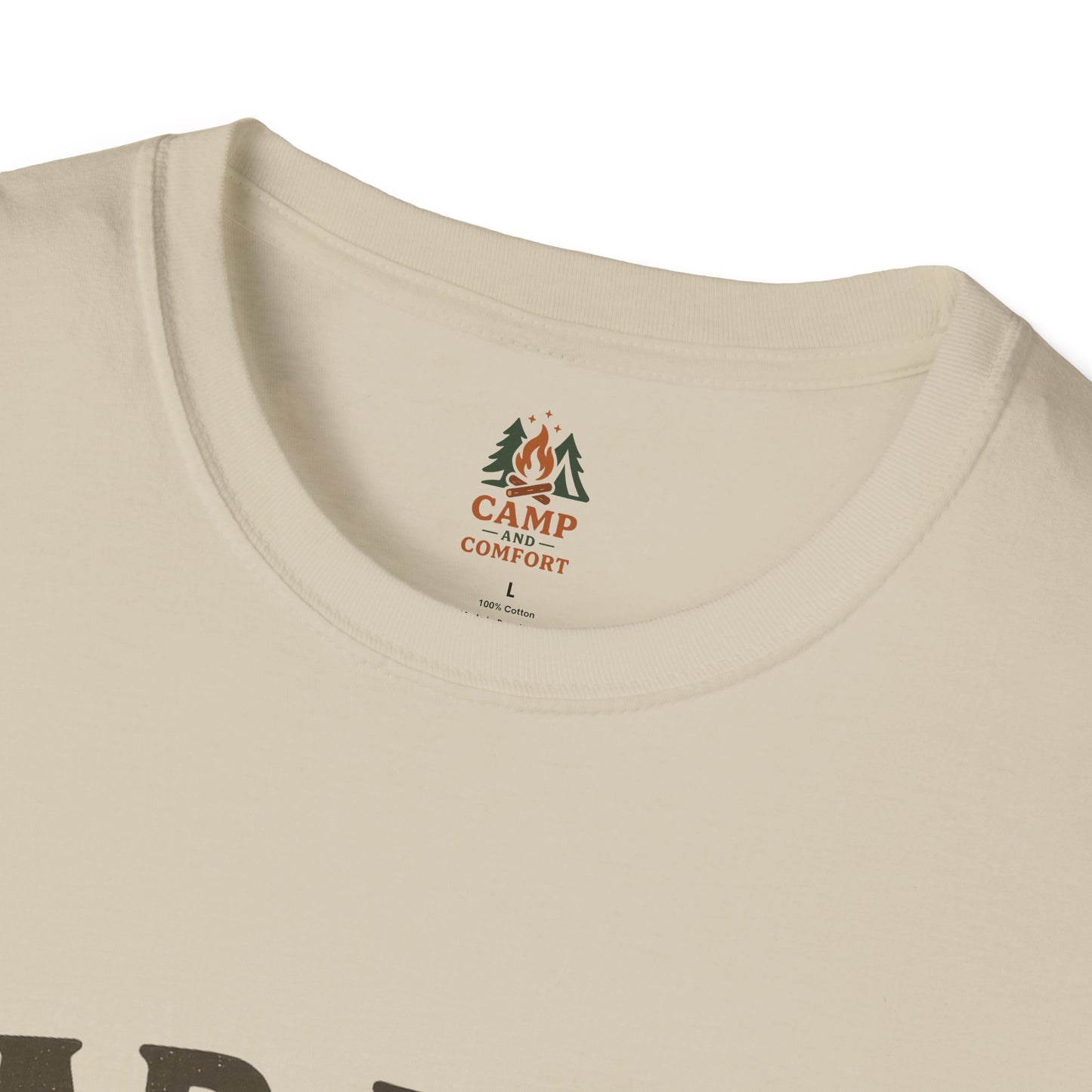 Dad Fuel T-Shirt | Funny Gift for Fathers | Coffee Fire and Bacon Tee | Unisex Softstyle Tee | Great for Birthdays and Father's Day