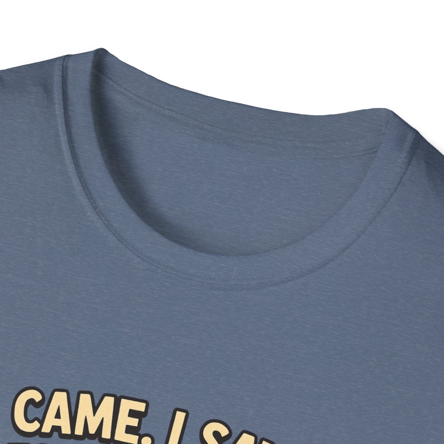 Outdoor Adventure Unisex T-Shirt - "I Came, I Saw, I Forgot What I Was Doing"