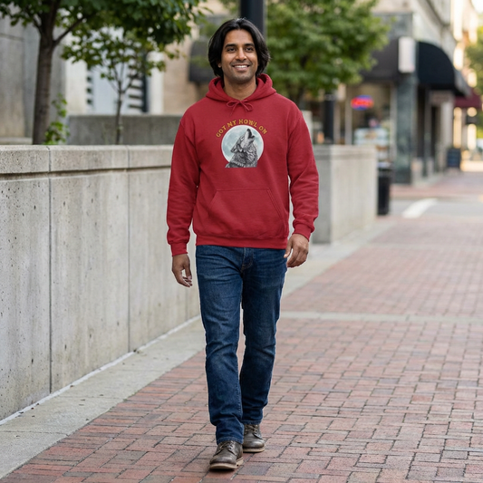 Got My Howl On Hoodie — Cozy Graphic Pullover Printify