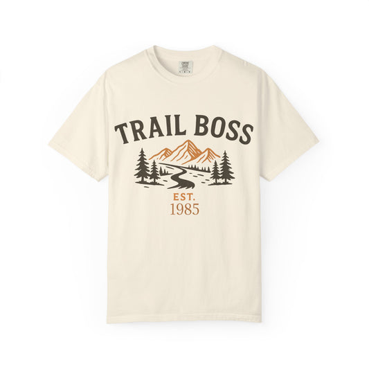 Trail Boss Unisex T-Shirt | Perfect for Dads, Adventure Lovers, Family Outings, Hiking, Birthday Gift