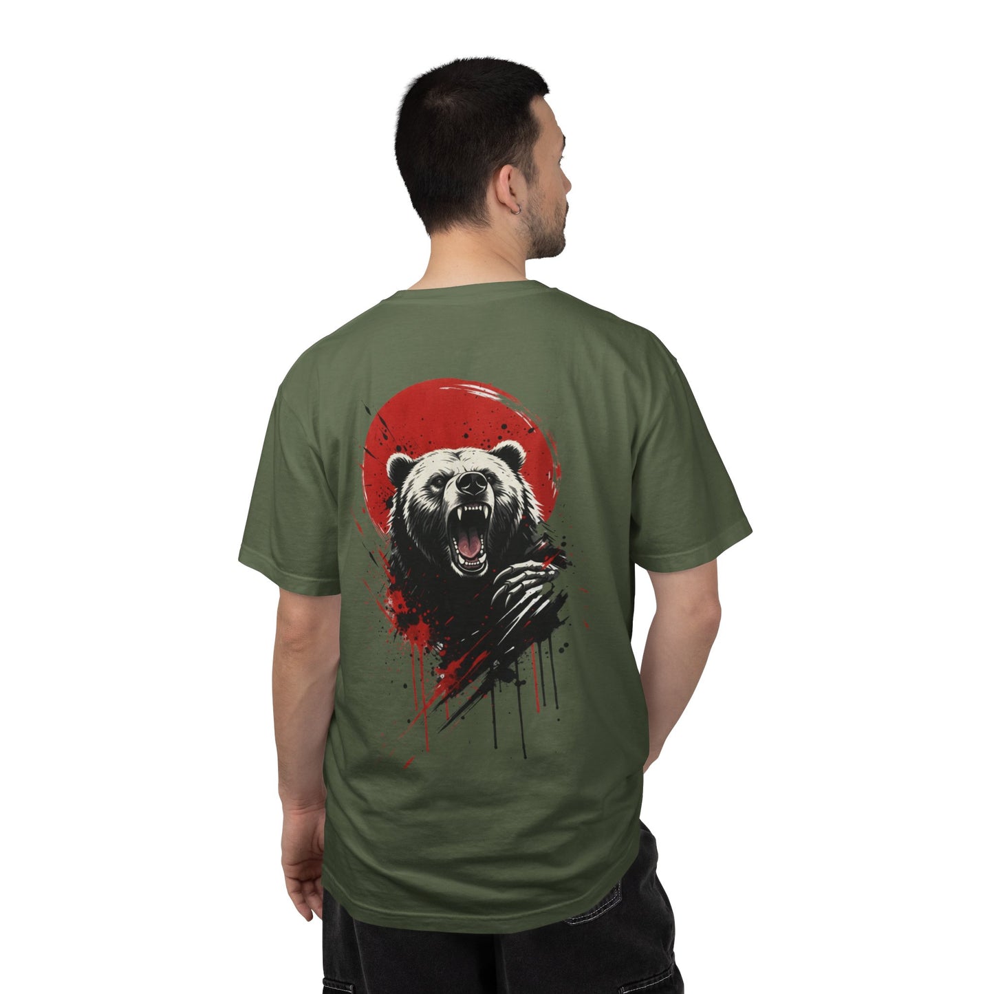 Bear Graphic T-Shirt — "Camp Comfort" Vintage Outdoor Tee