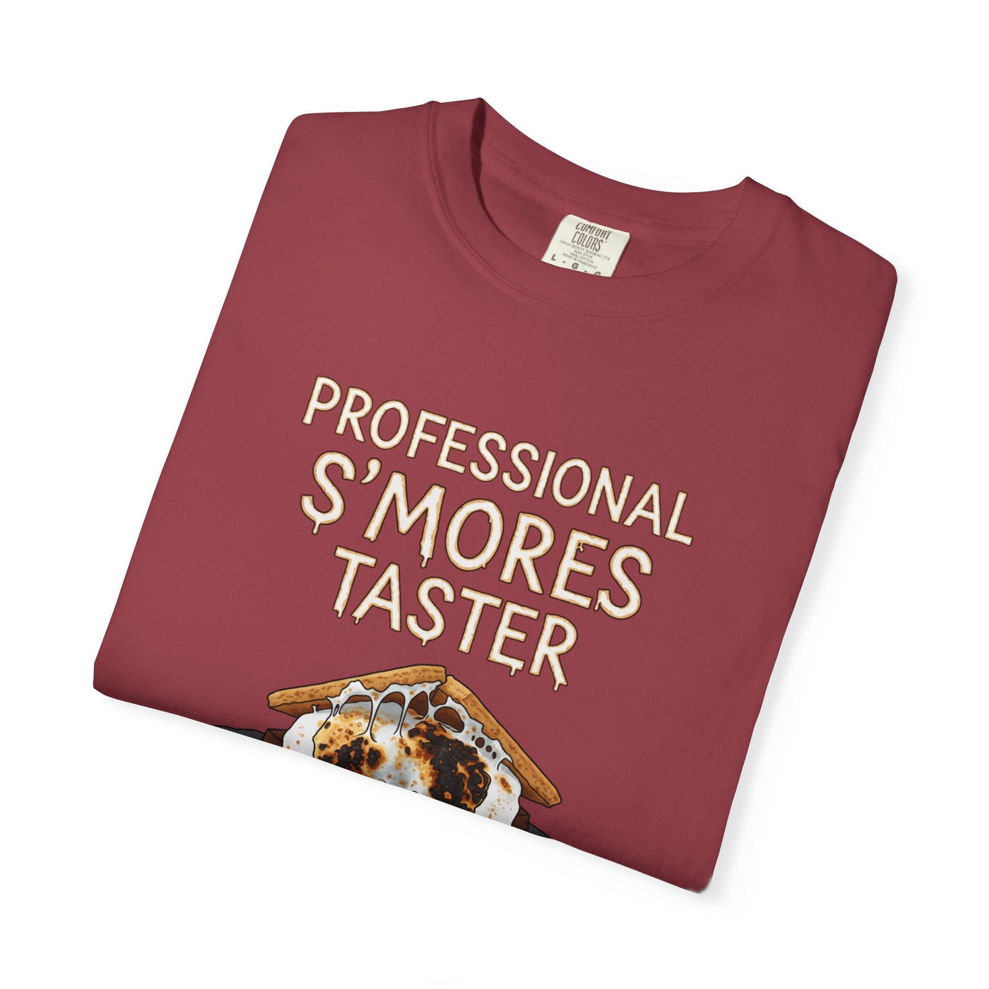 Professional S'mores Taster T-Shirt - Funny Tee Printify