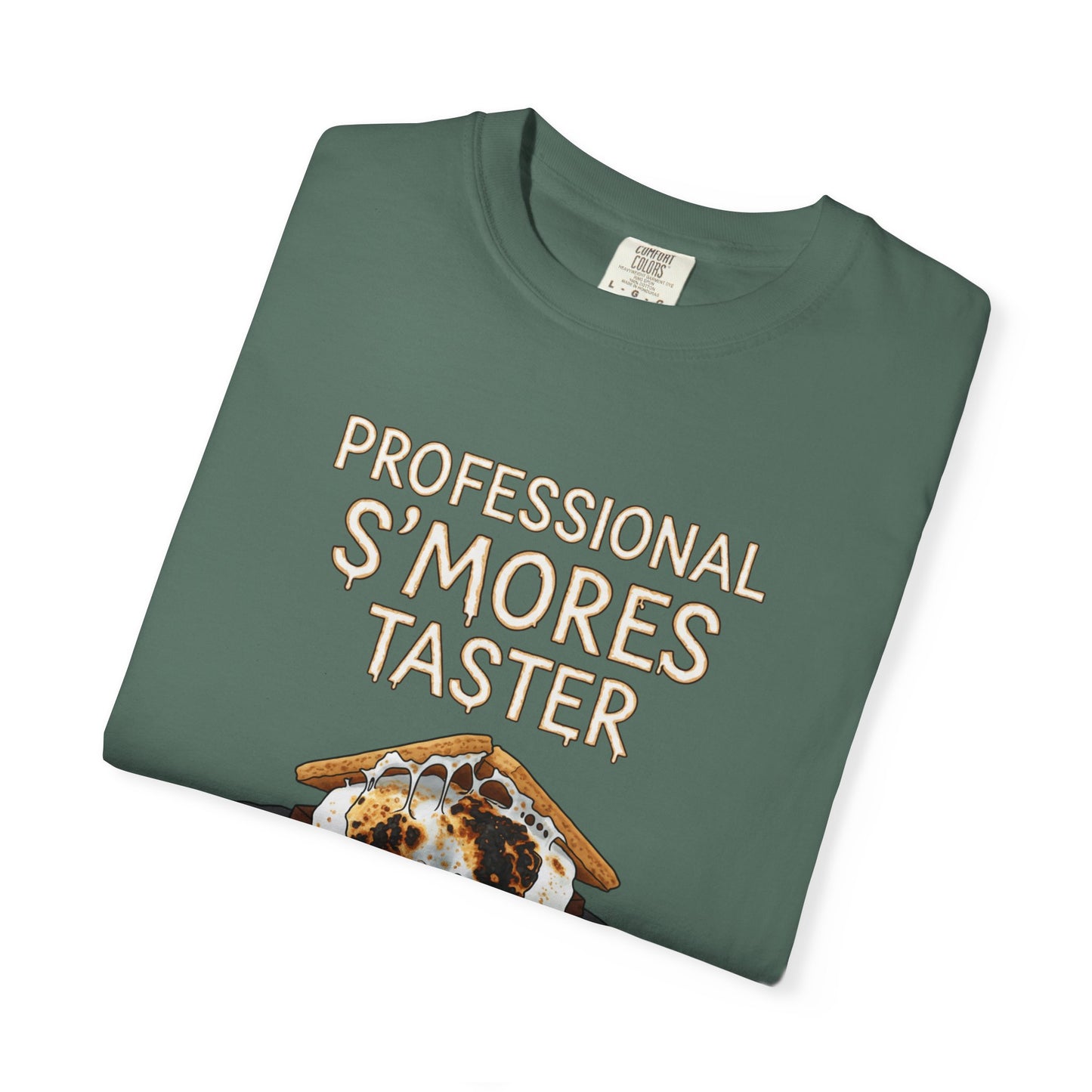 Professional S'mores Taster T-Shirt - Funny Tee Printify