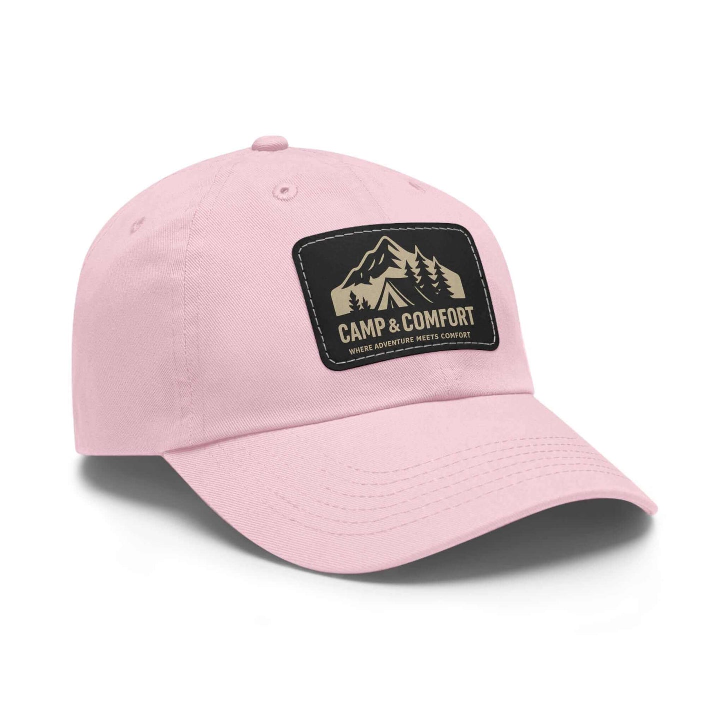 Adventure Dad Hat with Leather Patch - Camp & Comfort - Camp and Comfort