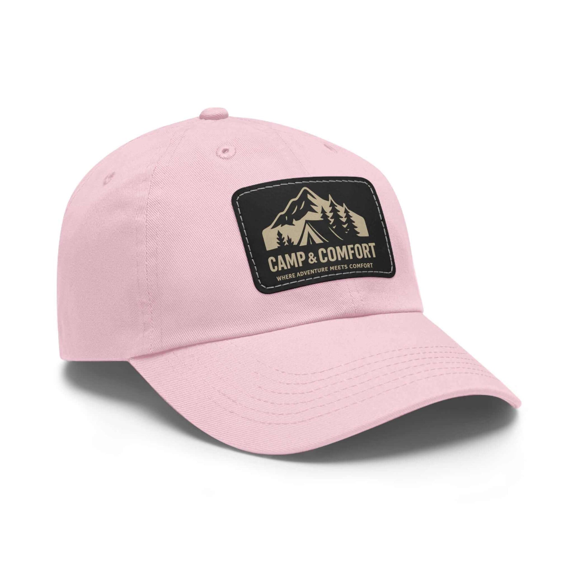 Adventure Dad Hat with Leather Patch - Camp & Comfort - Camp and Comfort
