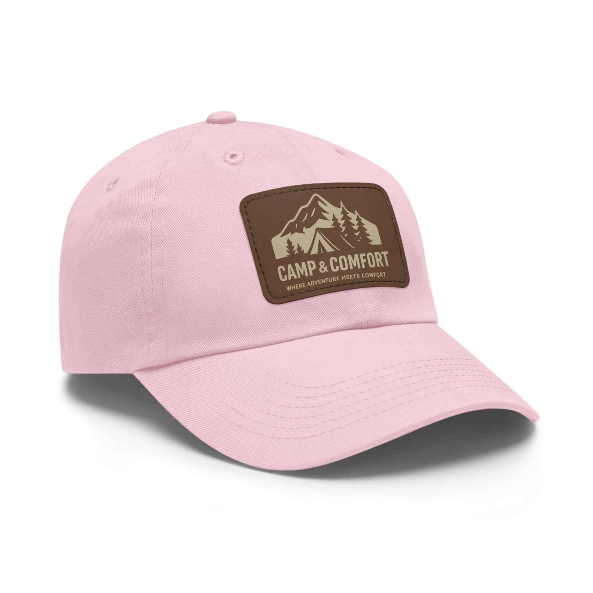 Adventure Dad Hat with Leather Patch - Camp & Comfort - Camp and Comfort