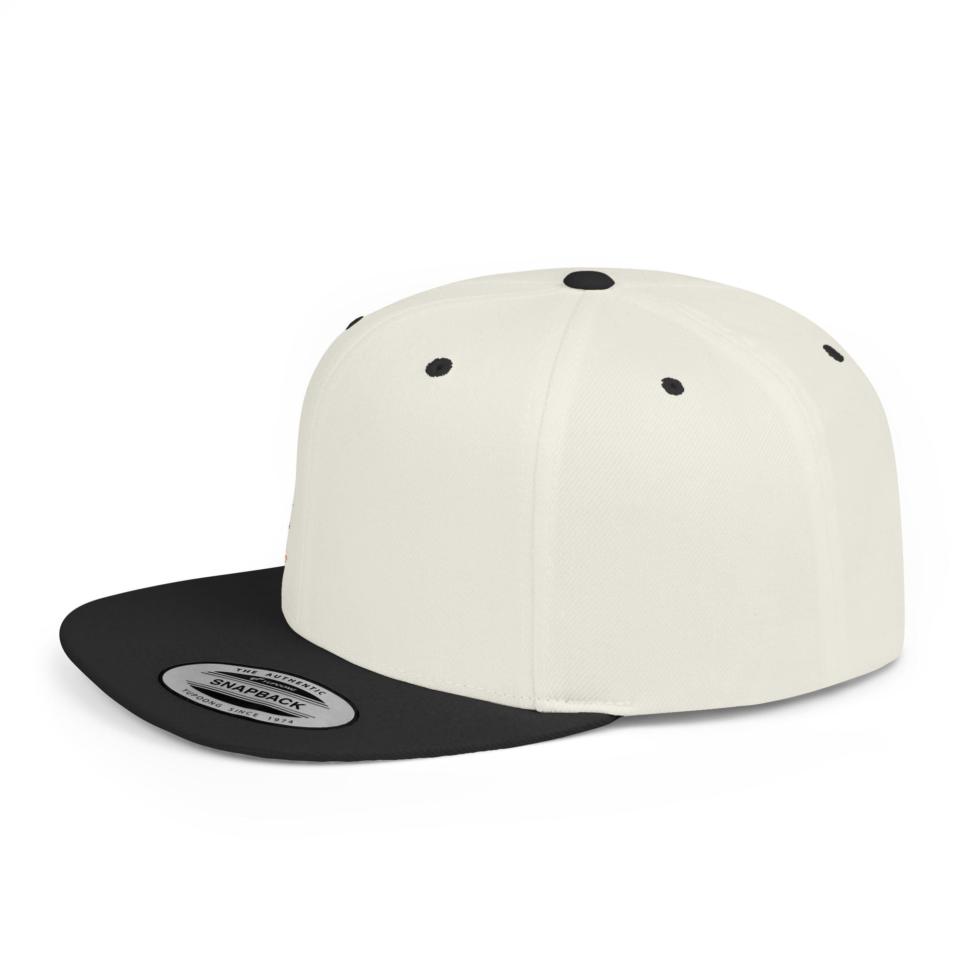 Adventure - Ready Flat Bill Snapback - 'Camp and Comfort' Design - Camp and Comfort