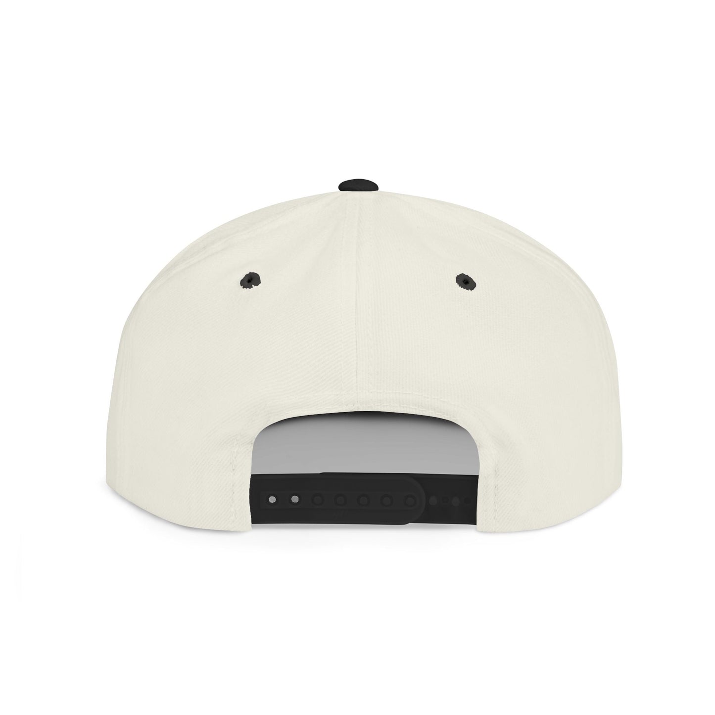 Adventure - Ready Flat Bill Snapback - 'Camp and Comfort' Design - Camp and Comfort