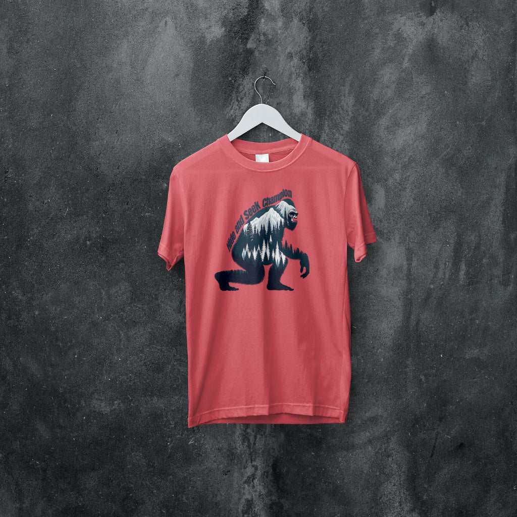 Bigfoot – Hide and Seek Champion T-Shirt - Camp and Comfort