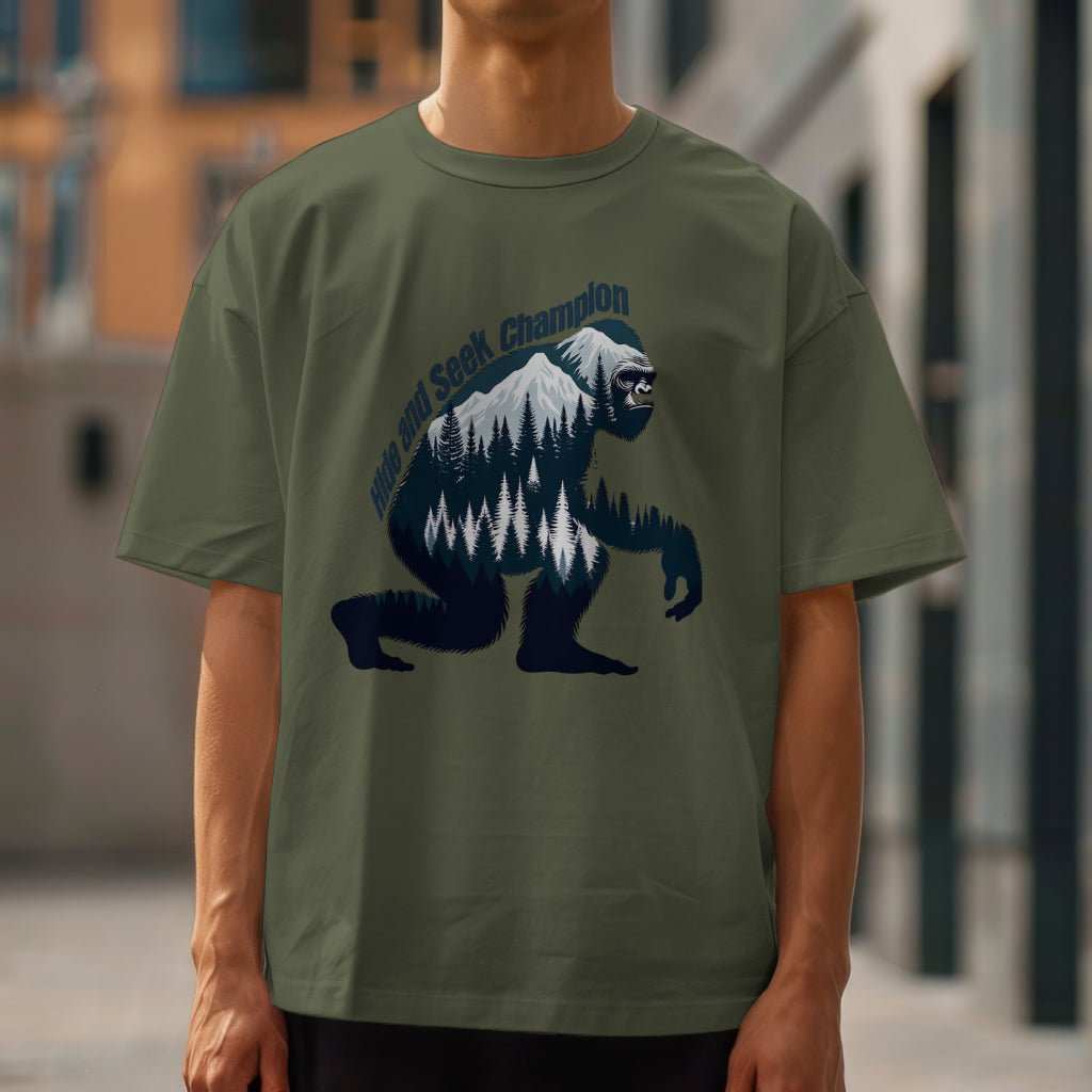 Bigfoot – Hide and Seek Champion T-Shirt - Camp and Comfort