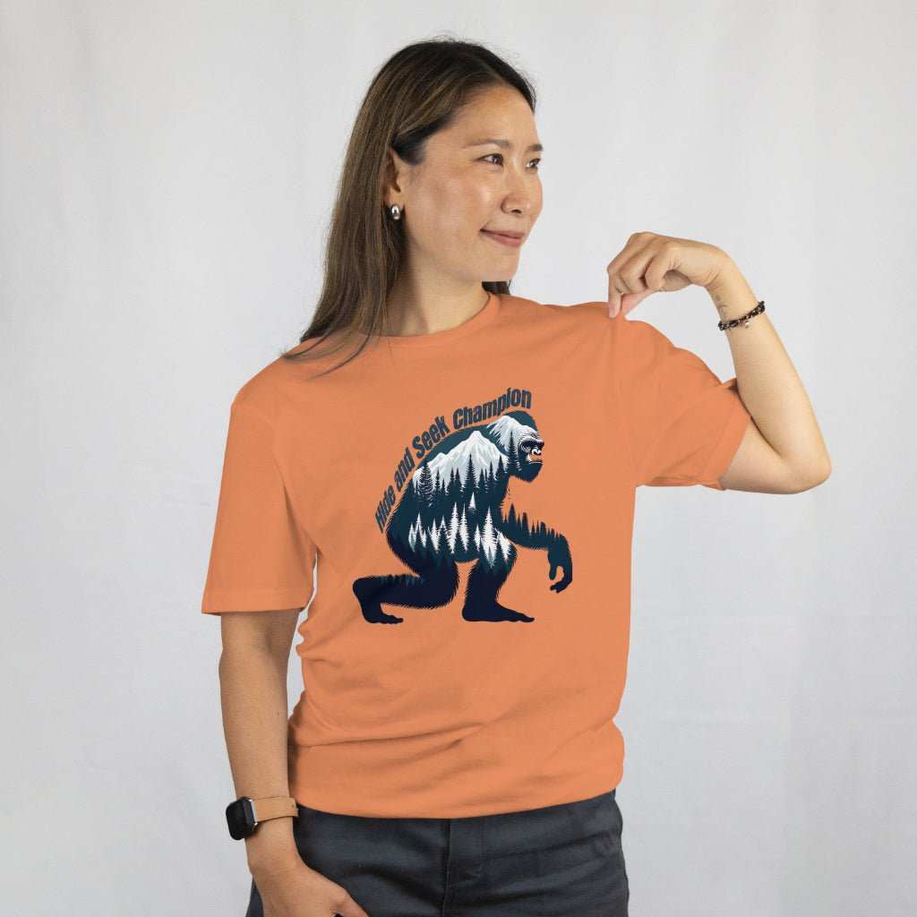 Bigfoot – Hide and Seek Champion T-Shirt - Camp and Comfort