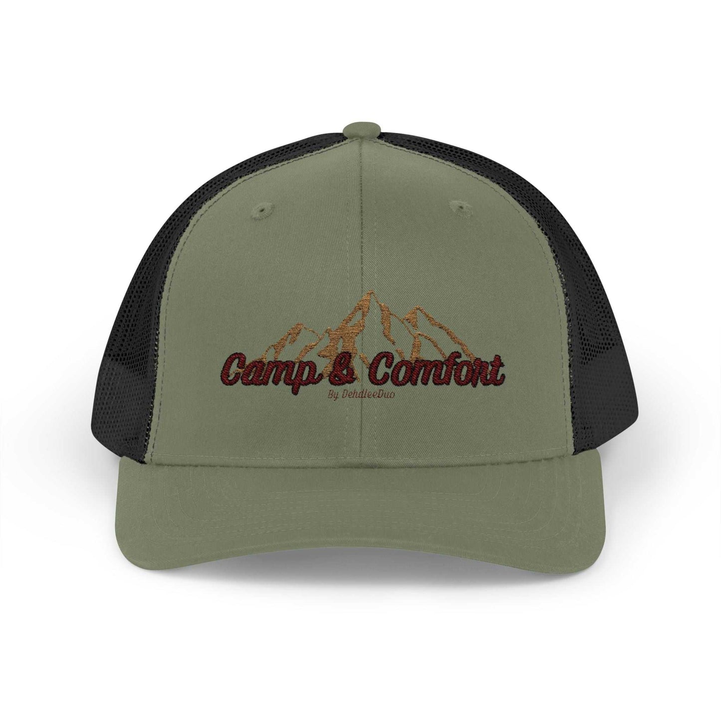 Camp & Comfort Embroidered Snapback Trucker Hat - Camp and Comfort