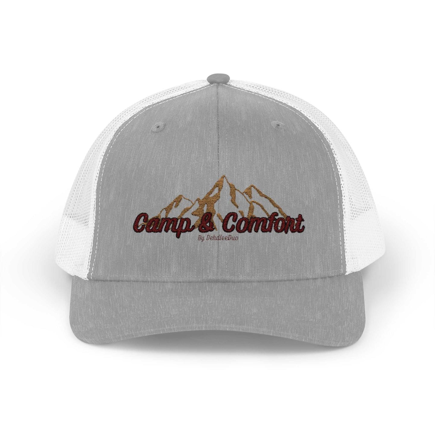 Camp & Comfort Embroidered Snapback Trucker Hat - Camp and Comfort