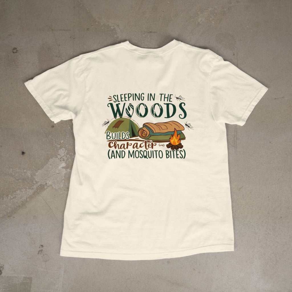 Character & Mosquito Bites Tee – Toughen Up in the Wild - Camp and Comfort
