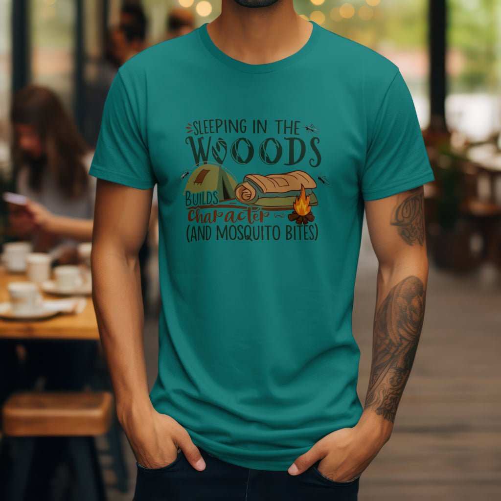 Character & Mosquito Bites Tee – Toughen Up in the Wild - Camp and Comfort