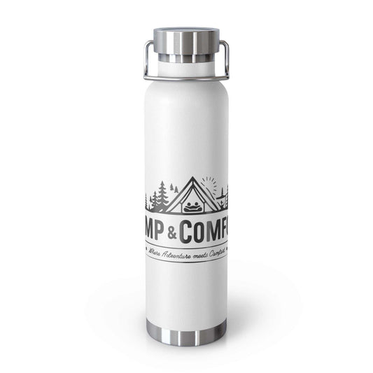 Outdoor Adventure Insulated Water Bottle 22oz stainless steel with copper insulation and powder-coat finish