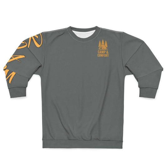 Roam Beyond the Peaks long sleeve shirt with mountain graphic for outdoor adventure enthusiasts