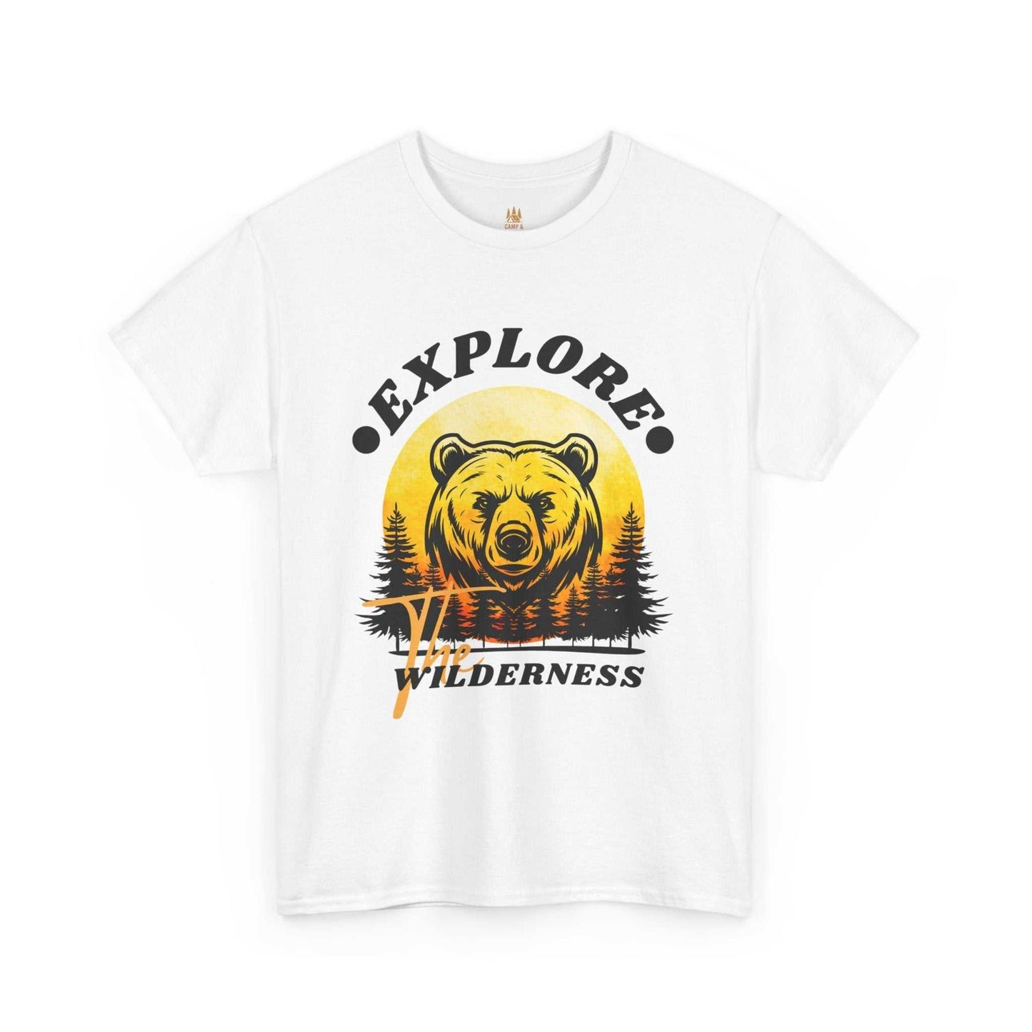 Unisex heavy cotton tee made of 100% cotton with classic fit and tear-away label for comfortable, durable wear